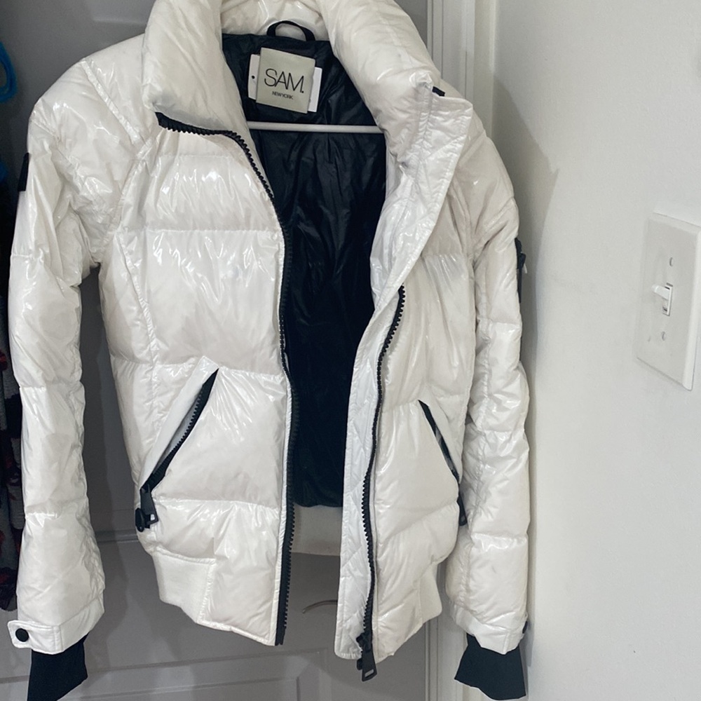 Freestyle White Down Puffer Jacket - image 5